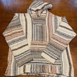 Baja Joe knit poncho